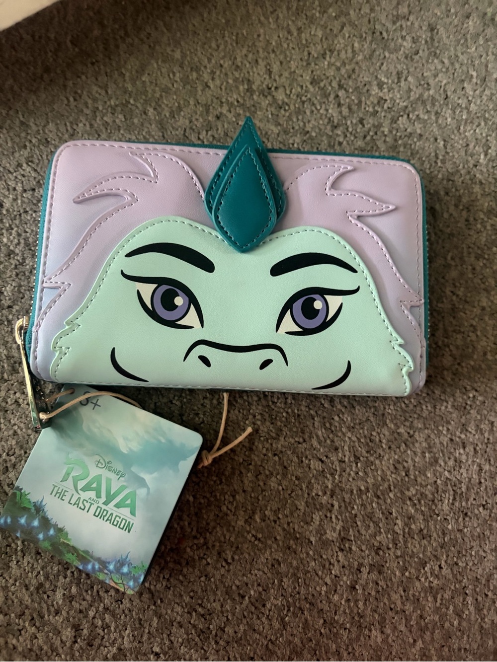 Loungefly Disney Raya and The Last Dragon Sisu Zip Around Wallet